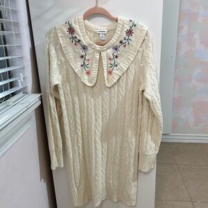 Neon Rose XS sweater dress